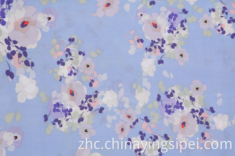 染色的可丽饼织物 Dyed Printing Crepe Fabric